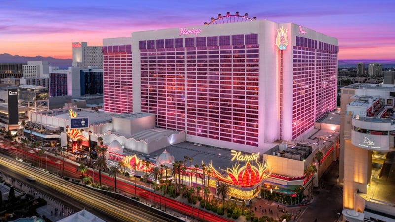 Flamingo - Las Vegas, Planet Hollywood - Las Vegas, The Vanderpump Hotel - Las Vegas, Caesars Palace - Las Vegas, Paris - Las Vegas, Horseshoe - Las Vegas, The Linq - Las Vegas, Harrah's - Las Vegas