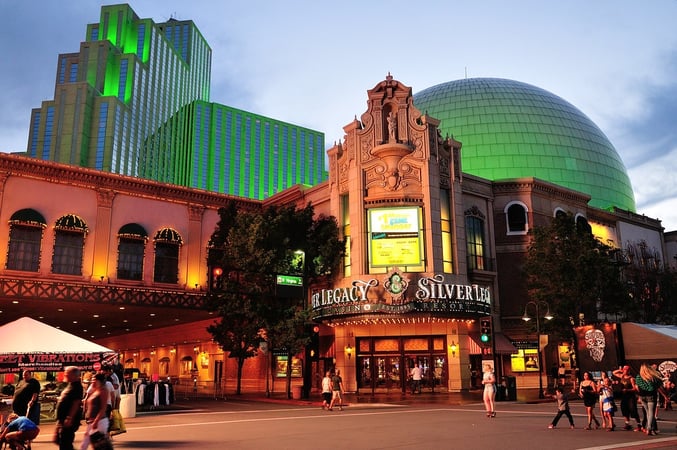 Eldorado - Reno, Harrah's - Lake Tahoe, Caesars Republic - Lake Tahoe, Silver Legacy - Reno